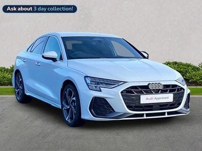 Begagnad Audi A3 S-Line 147 HK (108 kW) 2025 Vit Sedan