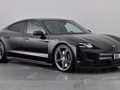 Used Porsche Taycan Performance Package 419 kW (571 HP) 2021 Jet black Sedan