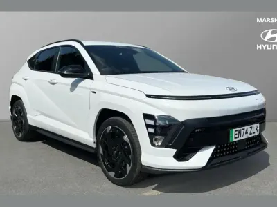 Used Hyundai Kona N Line 160 kW (218 HP) 2025 Serenity white SUV