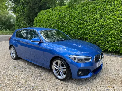 Usado BMW 120 M Sport 2015 Azul Utilitario