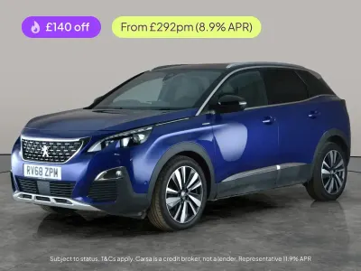 Used Peugeot 3008 Premium 130 HP (95 kW) 2018 Blue SUV