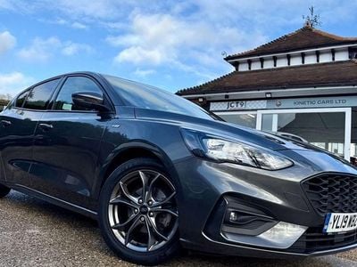 Grey Used 2019 Ford Focus ST-Line Hatchback | £9,888 (Fair price)