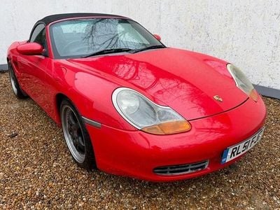 Used Porsche Boxster 2002 Red Cabriolet