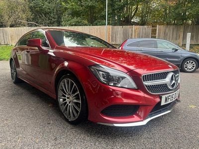 Used Mercedes CLS220 AMG line 2015 Red Estate