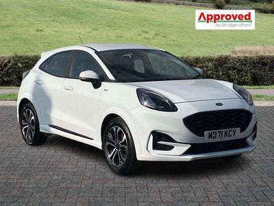 White Used 2022 Ford Puma ST-Line Hatchback | £12,356 (Fair price)