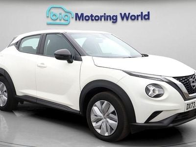 Used Nissan Juke Acenta 114 HP (83 kW) 2023 White SUV