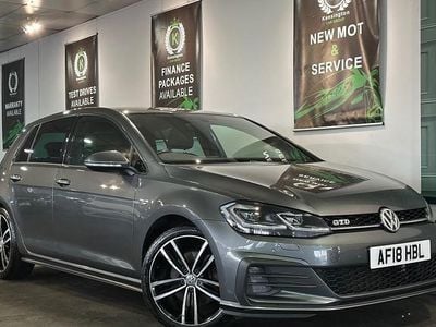 Used VW Golf VII GTD 184 HP (135 kW) 2018 Grey Hatchback