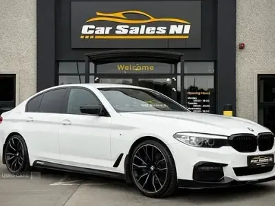 Used BMW 530 M Sport 261 HP (191 kW) 2020 White Sedan