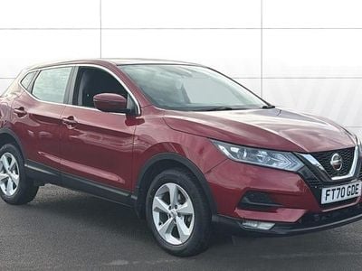 Used Nissan Qashqai Acenta Premium 158 HP (116 kW) 2021 Red SUV