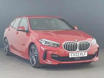 Used BMW 118 M Sport 136 HP (100 kW) 2023 Red Hatchback