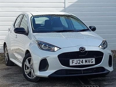 Used Mazda 2 Exclusive-Line 116 HP (85 kW) 2024 White Hatchback