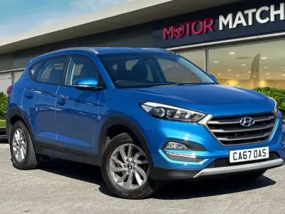 Używany Hyundai Tucson SE 177 KM (130 kW) 2018 Niebieski SUV