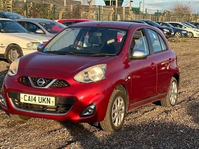 Red Used 2014 Nissan Micra Acenta Hatchback | £3,290 (A bit pricey)