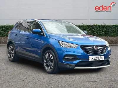 Used Vauxhall Grandland X 131 HP (96 kW) 2021 Blue SUV