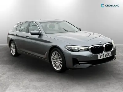 Begagnad BMW 530e Comfort Edition 2021 Blå Sedan