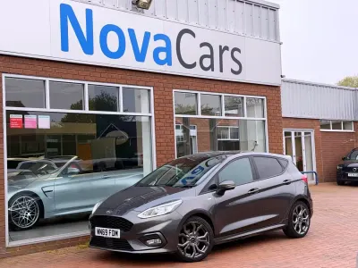 Second-hand Ford Fiesta ST-Line X 100 CP (73 kW) 2019 Gri Hatchback