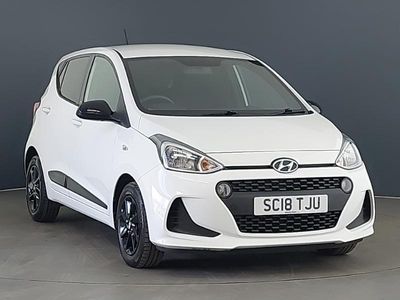 Used Hyundai i10 GO! 66 HP (48 kW) 2018 White Hatchback