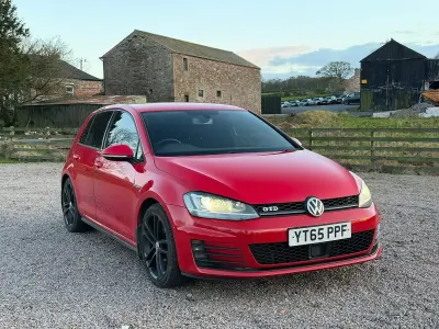 Used VW Golf VII GTD 2015 Red Hatchback