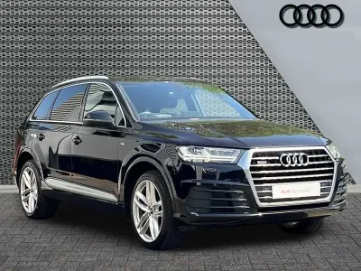 Used Audi Q7 S-Line 267 HP (196 kW) 2019 Black SUV