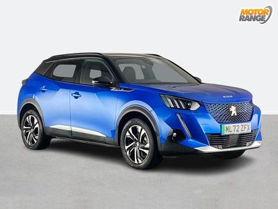 Blue Used 2022 Peugeot e-2008 GTi SUV | £14,895 (Fair price)