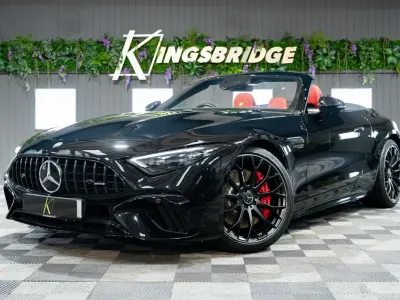 Used Mercedes SL55 AMG Premium Plus 469 HP (344 kW) 2023 Black Cabriolet