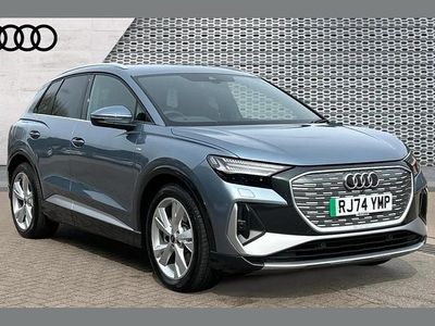 Used Audi Q4 e-tron S-Line 210 kW (286 HP) 2024 Blue SUV