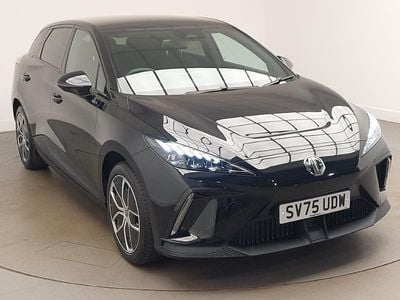 Black Used 2025 MG MG4 EV Trophy Hatchback | £19,998 (Fair price)
