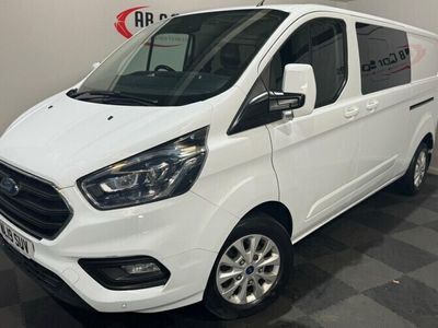 used Ford Transit Custom 2.0 320 EcoBlue Limited Crew Van Auto L2 H1 Euro 6 (s/s) 5dr (6 Seat)