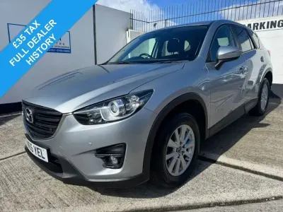 Usado Mazda CX-5 150 CV (110 kW) 2015 Plateado SUV