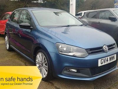 Used VW Polo BlueGT 2014 Blue Hatchback