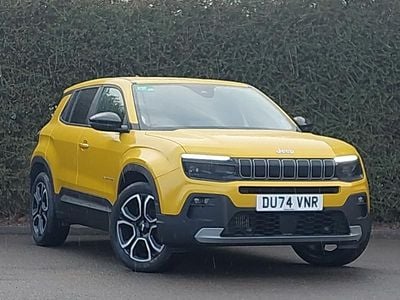 Used Jeep Avenger Summit 100 HP (73 kW) 2025 Yellow SUV