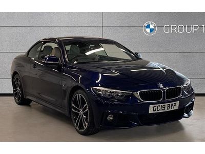 Used BMW 435 M Sport 313 HP (230 kW) 2019 Blue Cabriolet