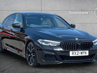 Used BMW 530 M Sport 282 HP (207 kW) 2021 Black