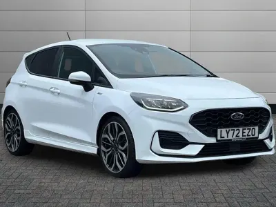 Used Ford Fiesta ST-Line X 100 HP (73 kW) 2022 Frozen white Hatchback
