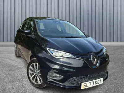 Used Renault Zoe GT-Line 100 kW (136 HP) 2020 Black Hatchback