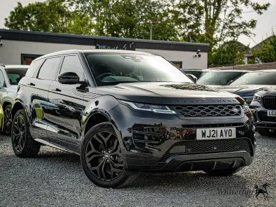 Used Land Rover Range Rover evoque HSE Dynamic 309 HP (227 kW) 2021 Black SUV