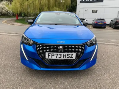 Used Peugeot 208 Allure+ 129 HP (94 kW) 2023 Blue Hatchback
