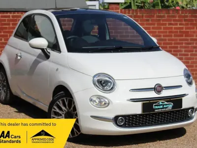 Used Fiat 500 Star 69 HP (50 kW) 2020 White Hatchback