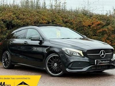 Used Mercedes CLA220 AMG line 2018 Black Sedan