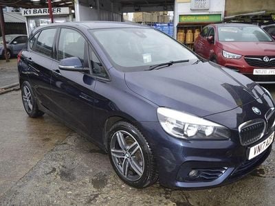 Used BMW 220 Sport Line 2017 Blue Hatchback