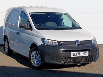 Used VW Caddy 102 HP (75 kW) 2021 White MPV