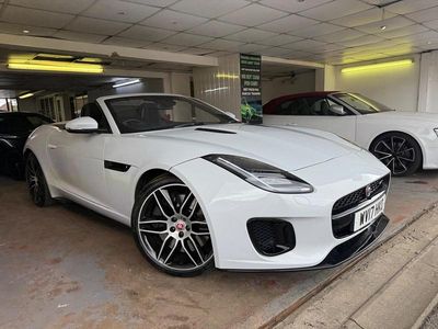 White Used 2017 Jaguar F-Type R-Dynamic Cabriolet | £29,490 (Fair price)