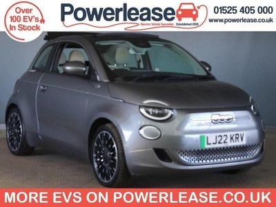 Used Fiat 500e La Prima 86 kW (118 HP) 2022 Grey Cabriolet