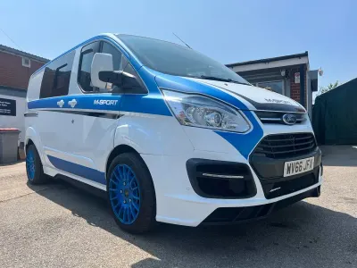 Used Ford Transit Custom Limited 155 HP (114 kW) 2016 White Van