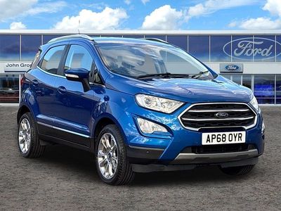 Used Ford Ecosport Titanium 2019 Blue SUV