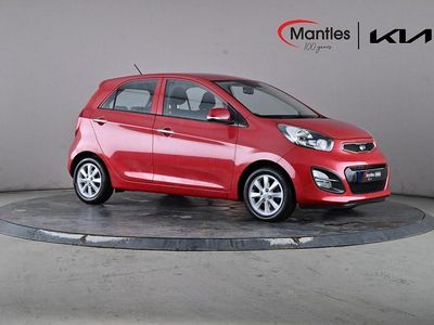 Used Kia Picanto 84 HP (61 kW) 2015 Red Hatchback