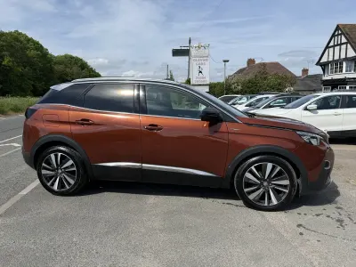Begagnad Peugeot 3008 Premium 130 HK (95 kW) 2019 Brun SUV
