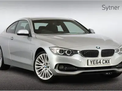 Used BMW 420 Luxury Line 181 HP (133 kW) 2014 Silver Coupe