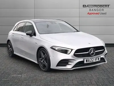Used Mercedes A200 AMG Line Premium Plus 161 HP (118 kW) 2022 Silver Hatchback