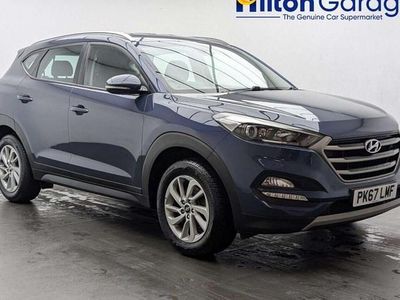 Used Hyundai Tucson SE 132 HP (97 kW) 2017 Blue SUV